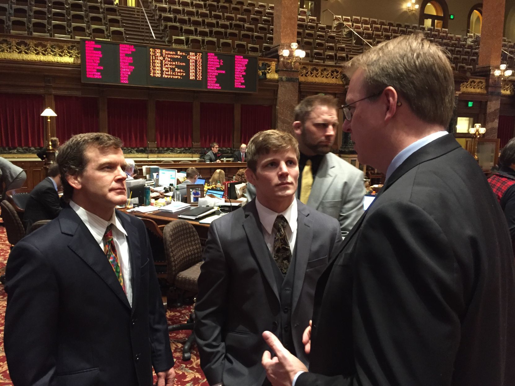 NCAA wrestling champion Cory Clark